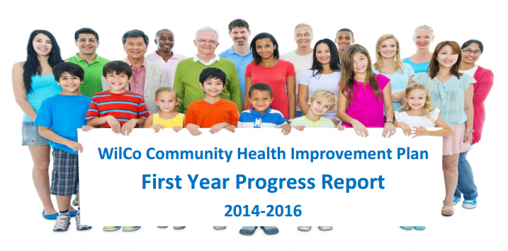 WilCo community health improvement plan first year progress report 2014-2016