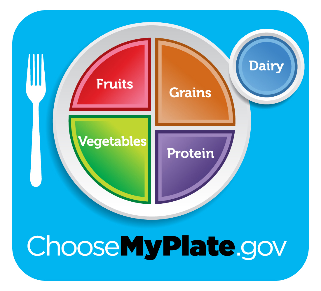 choosemyplate.gov plate servings diagram
